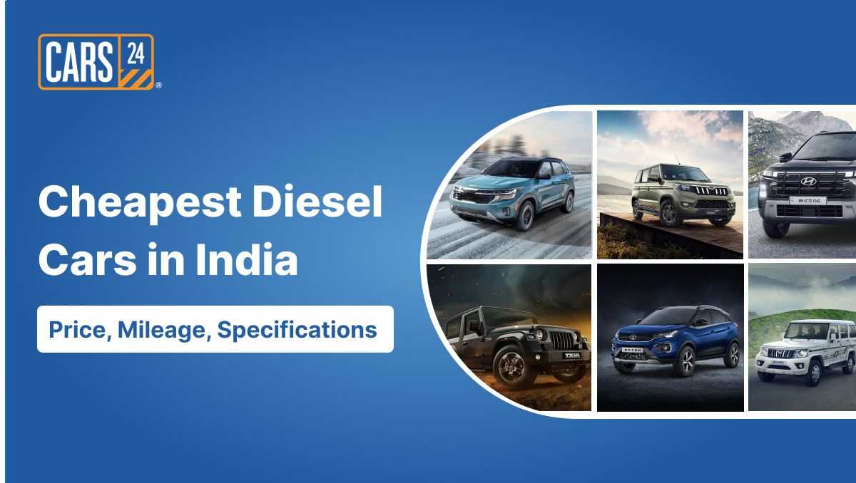 Cheapest Diesel Cars in India