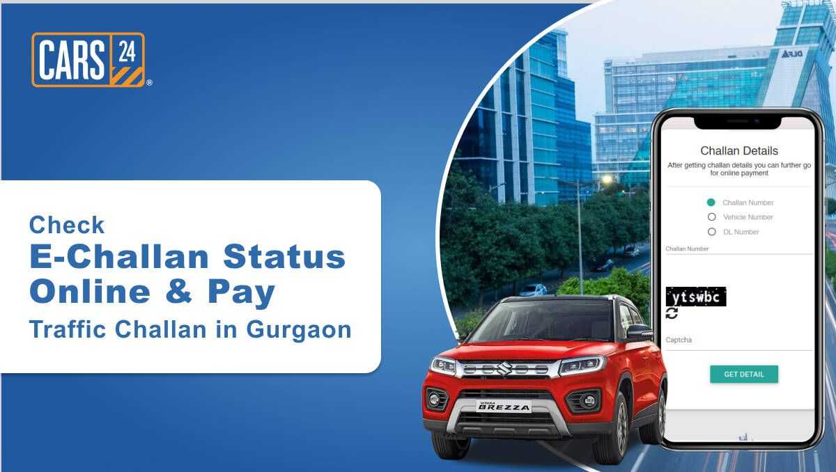 Check E-Challan Status Online & Pay Traffic Challan in Gurgaon