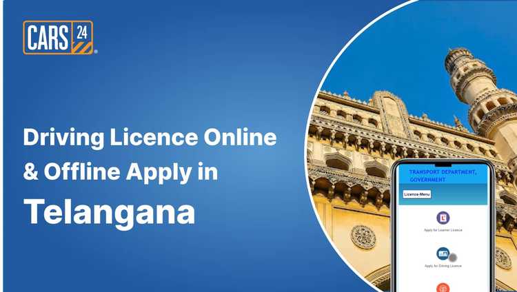 Driving Licence Online & Offline Apply in Telangana