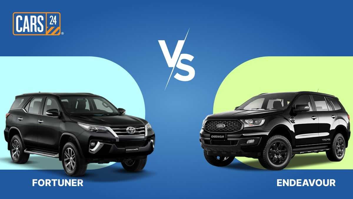 Fortuner vs Endeavour_ Full Size SUV Face-Off