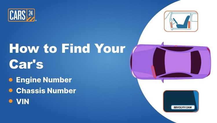 How to Find Your Car's Engine Number, Chassis Number and VIN