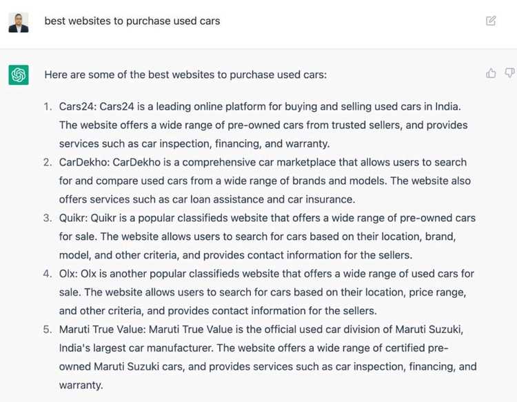 How ChatGPT Could Change the Automobile Industry