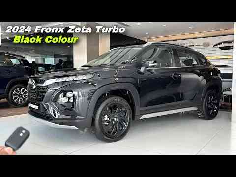 2024 Maruti Suzuki Fronx Zeta Turbo AT | Fronx Black Colour | YD Cars Review