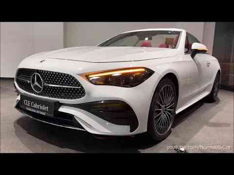 Mercedes-Benz CLE 300 Cabriolet AMG Line- 1.1 crore | Real-life review