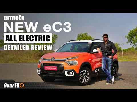 Citroen eC3 'Electric' - First Drive Review | Hindi | GearFliQ