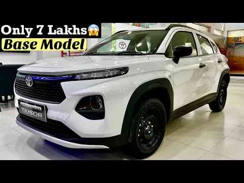 2024 Toyota Taisor Base Model Detailed Review | Better Then Fronx