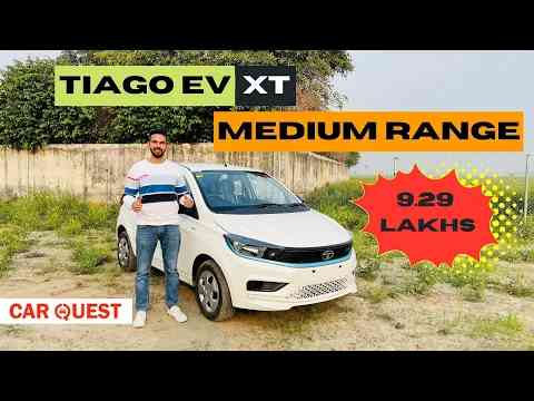 Tata Tiago EV XT Variant Walkaround | Medium Range Information | Car Quest