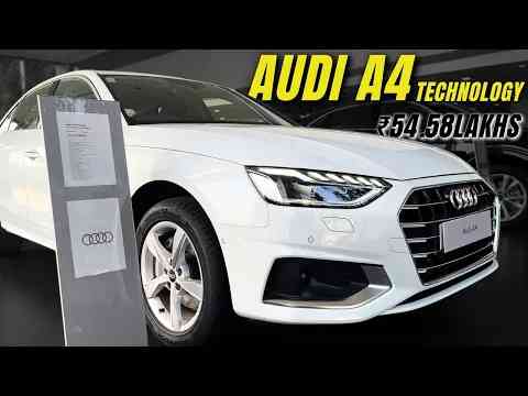 Audi A4 Technology Top Model 2024 Review, Features, On Road Price