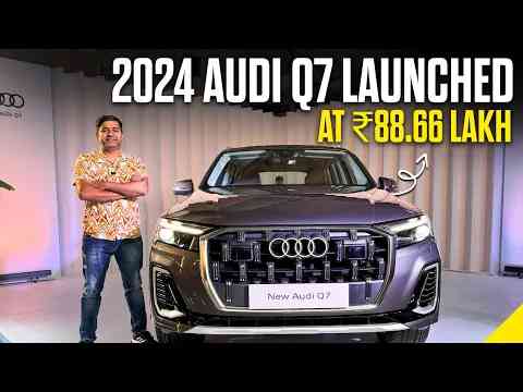 2024 Audi Q7 Walkaround Panoramic Sunroof Adaptive suspensions 0-100 in 5.6 Sec & More | Times Drive