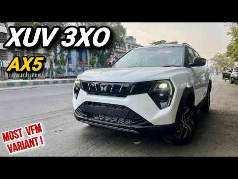 Mahindra XUV 3XO AX5 @10.69 Lakhs - Best Variant To Buy!