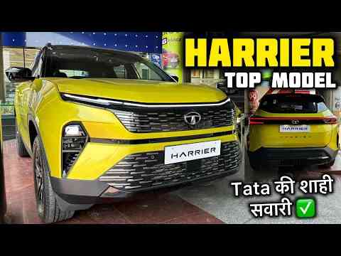 Tata Harrier Top Model 2024 Review  Tata Harrier Fearless Plus Automatic Review