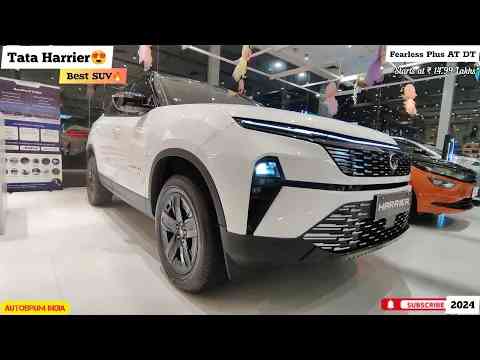 2024 Tata Harrier Fearless Plus Dual Tone AT | Powerful Performance, Bold Design & Latest Features