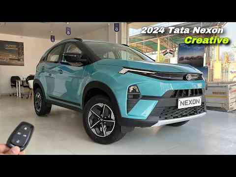 Tata Nexon Creative Price & Features 2024 ️ Tata Nexon Facelift 2024 !!