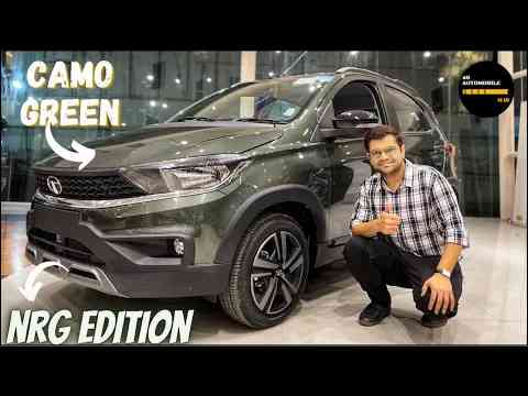 2021 TATA Tiago NRG Edition in Camo Green Color|One of best color in Tiago NRG|Ex-Showroom-6.57lakhs