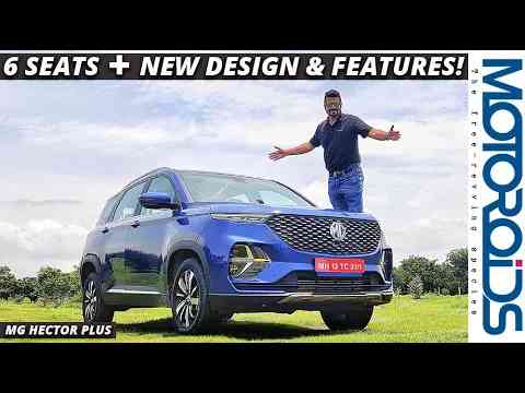 MG Hector Plus In-Depth Review in Hindi | 6 Seats, New Exterior, More Features than Hector