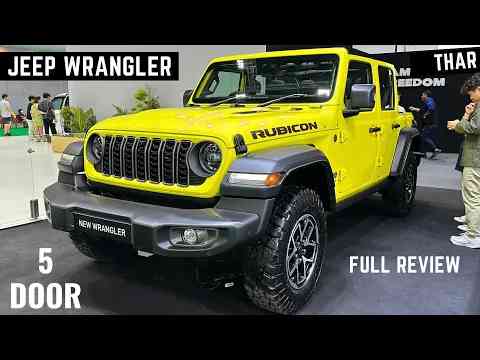 2024 Jeep Wrangler Rubicon 5 Door Off-Road SUV - Ford Endeavour 2024 & Mahindra Thar 5 Door Killer !