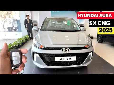 HYUNDAI AURA 2025 SX TOP MODEL || NEW AURA SX 2025 UPDATED REVIEW