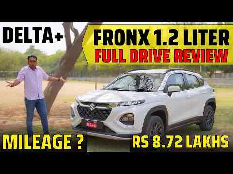 Fronx 1.2 Manual Drive Review | Maruti Suzuki ki Sabse Sasti SUV - Fronx Delta Plus Review