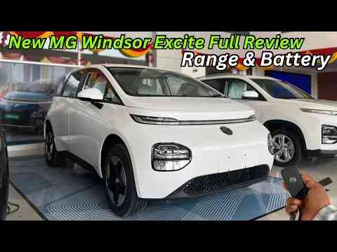 MG Windsor Excite Base Model Full Review ️ Most Value For Money Variant  Spacious EV