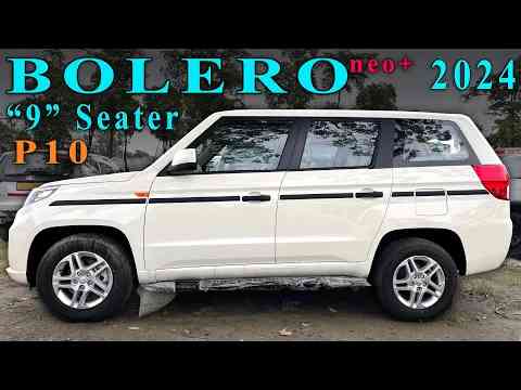 Mahindra Bolero neo+ Top Model  Diesel 2024 | 9 Seater Car | Features | Interior | Exterior