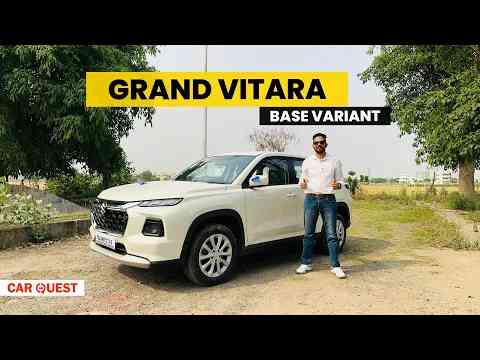 2024 Maruti Grand Vitara Base Variant Sigma Walkaround | Car Quest