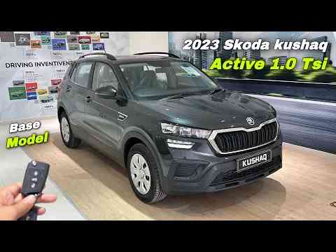 2023 Skoda Kushaq Active 1.0 Tsi price & features ️ Skoda Kushaq Base Model New Update