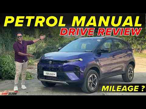 Tata Nexon Facelift Petrol MANUAL Drive Review with Mileage - Safety - Variants Explained