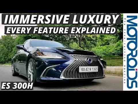 New Lexus ES 300h In-Depth India Review | Loaded With Luxury | Motoroids