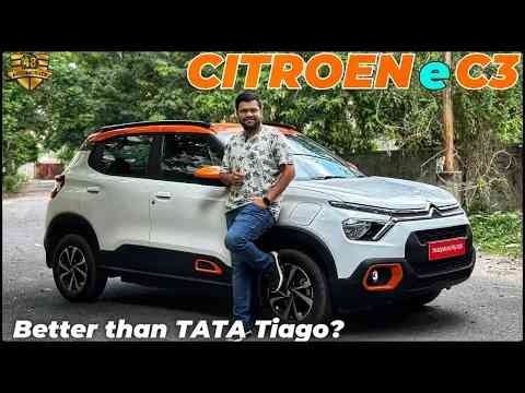 2023 Citroen EC3 Detailed Review in Hindi - Walk-around || Drive Impressions || Range || Charging ||