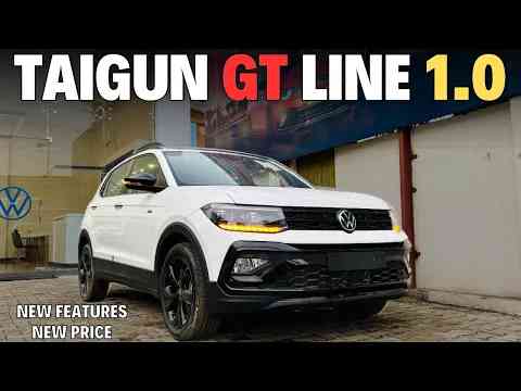 Updated Volkswagen Taigun GT Line 1.0 2025 New Price | Features