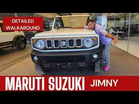 Exploring the All-New Maruti Suzuki Jimny 5-Door: A Detailed Walkaround |  The new off-road king