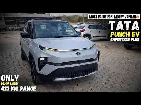 All New Tata Punch EV  Empowered Plus LR 2024 only 14.49 lakh  || Tata punch EV 2024 | Review