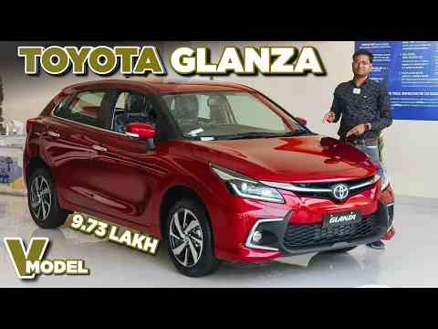 Toyota Glanza V Variant Review and Walkaround  l Toyota Glanza Top Model Review l MRCars