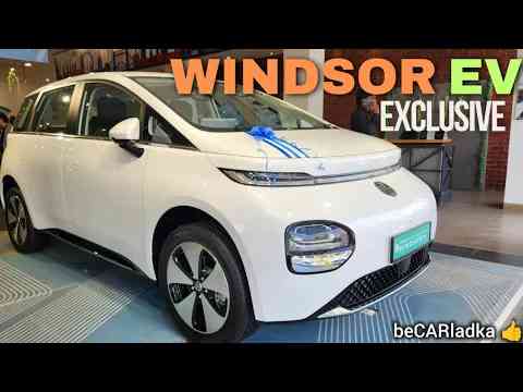 MG Windsor EV Exclusive | 2nd Top | 332km Range | Detailed Walk-around | beCARladka |