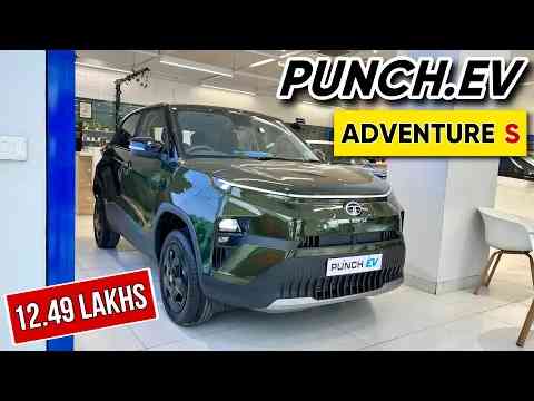 Tata Punch EV ADVENTURE S - Most Value For Money Variant