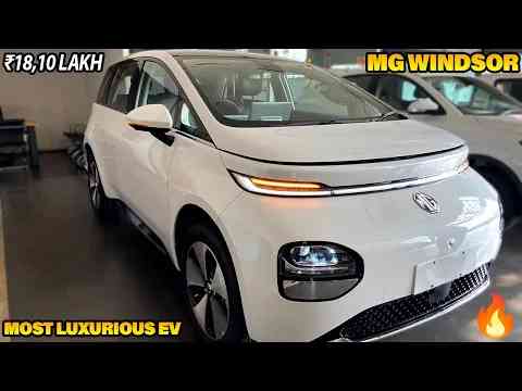 2024 NEW MG WINDSOR EV  DETAILED REVIEW || ESSENCE TOP MODEL || BEST FAMILY SUV (EV) UNDER 20 LAKHS