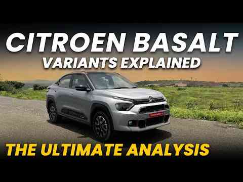 2024 Citroen Basalt Variants Explained (You, Plus, Max)  Which One To Buy?