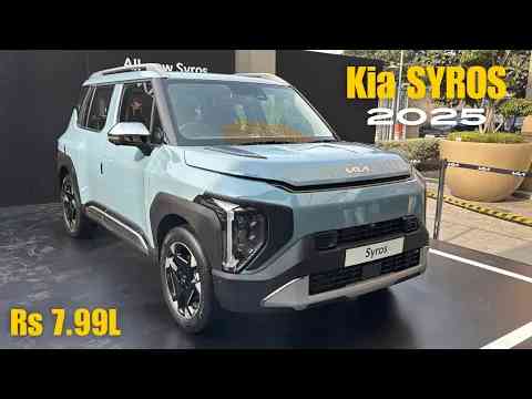 Finally New Kia Syros 2025 is here  Best in Segment features | Bye Bye Xuv3XO