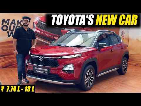 Toyota Taisor 2024 - Walkaround Review with On Road Price, Comfort