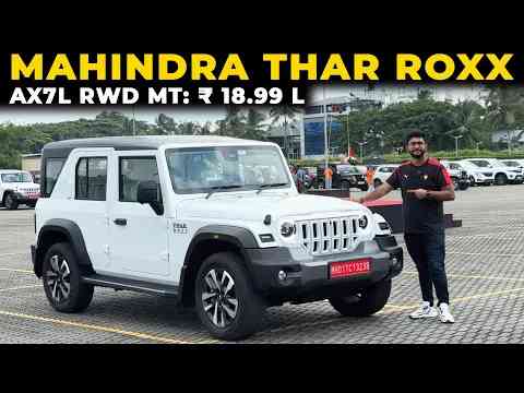 18.99 L Mahindra Thar Roxx variant - Walkaround Review with All details