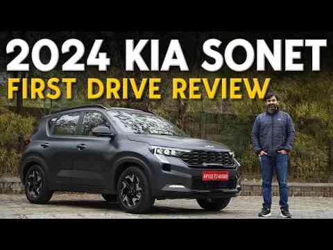 Kia Sonet Facelift First Drive Review | Everything New (Incl. ADAS) Covered In Detail