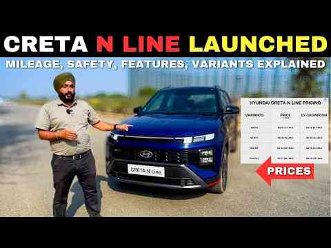 2024 Hyundai Creta N Line Walkaround | Features, Variants, Prices Explained in Detail