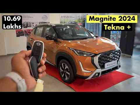 Nissan Magnite Tekna Plus Amt 2024 Detailed Review: On Road Price ? Features ? All Details !!