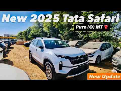 2025 New Facelift Tata Safari Pure (O) Review ​@vikasvlogs11 #tatasafari #pure #optional