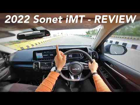 2022 KIA Sonet iMT Full Drive Review l Aayush ssm