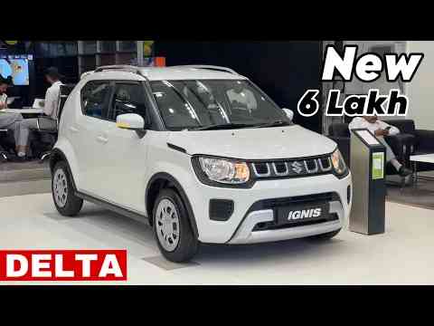 NEW IGNIS DELTA 2024 Updated Model || Maruti Suzuki IGNIS 2024 Delta White Colour Review