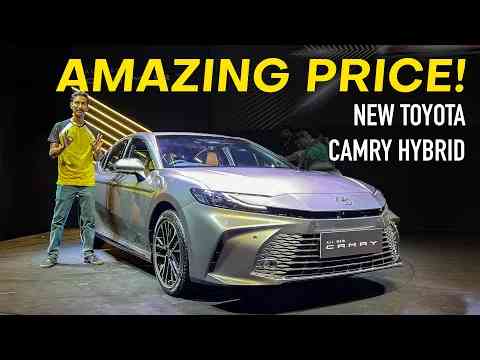 2025 Toyota Camry Hybrid Launched in India | 25.49 kmpl Mileage! | All Details Revealed | autoX