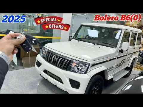 2025 New Mahindra Bolero B6 (O) Top Model   || New Mahindra Bolero B6 O Detailed Review In Hindi