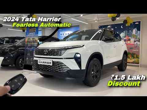 Tata Harrier Fearless AT 2024 | Tata Harrier 2024 Top Model | Diesel SUV Under 30 lakh !!