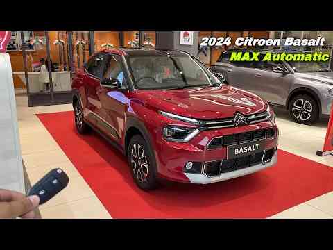 Citroen Basalt Max Automatic 2024 | Citroen Basalt 2024 Top Model !!